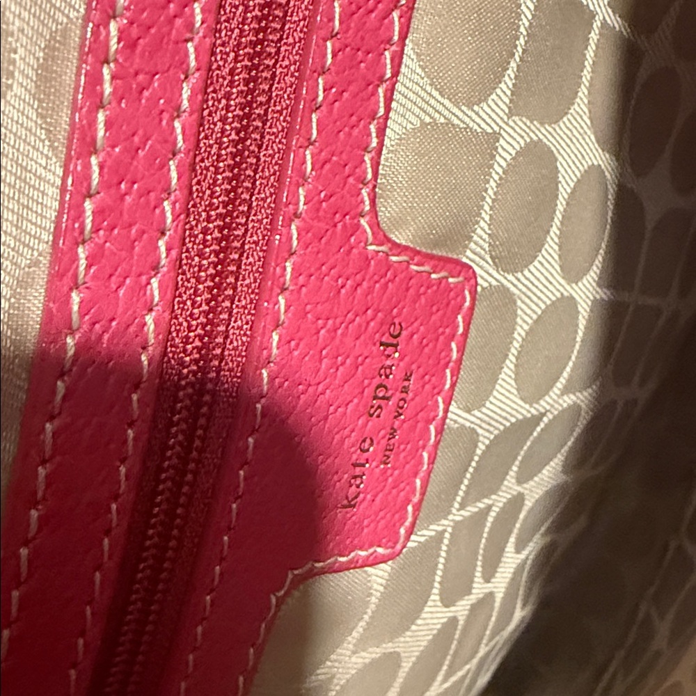 🩷 KATE SPADE Pink Tote Bag/shoulder bag 🩷 - Picture 6 of 10